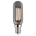 Led vintage bougie e14 130lm smoke gradable 1800k