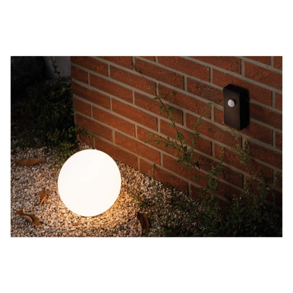 Capteur crép outdoor plug&shine sans fil sensor motion detect ip44 zb anthracite