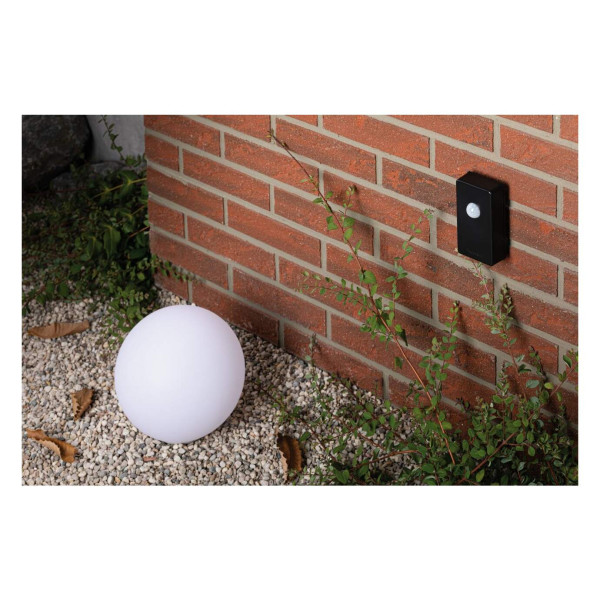 Capteur crép outdoor plug&shine sans fil sensor motion detect ip44 zb anthracite