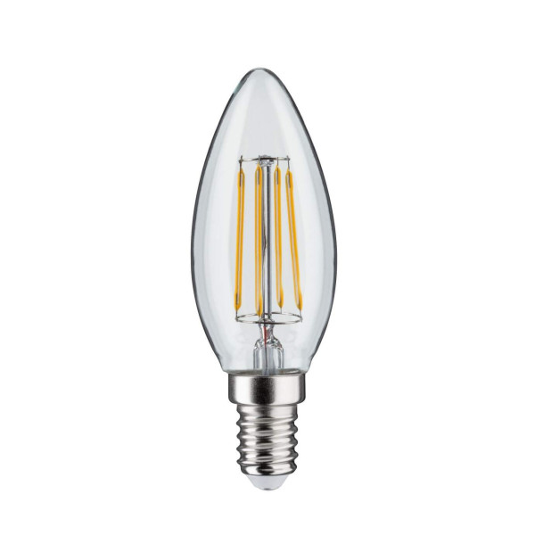 Flamme LED Filament E14 230V 470lm 4,8W 2700K Clair