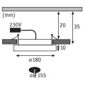 Paulmann kit pan enc areo rd grad ip44 