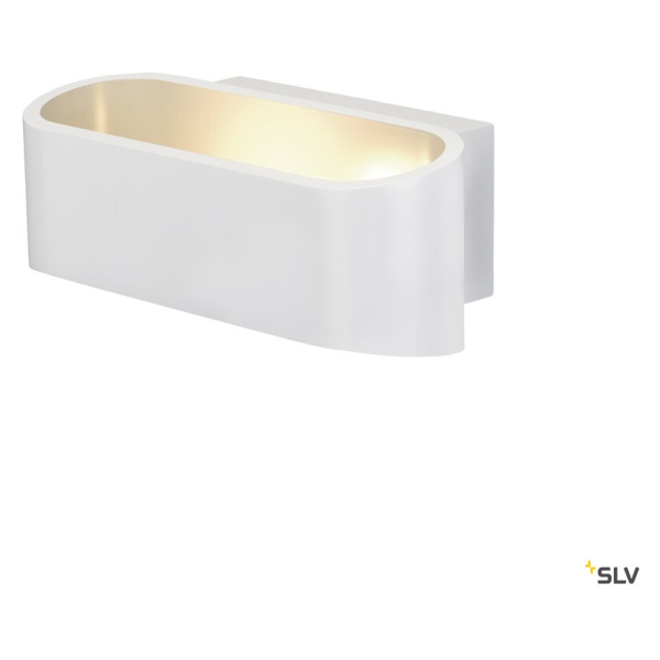 SLV by Declic ASSO LED, applique, blanc, LED 12W 2000K-3000K Dim to Warm