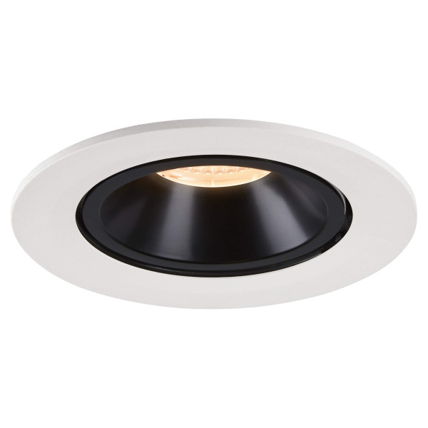 Numinos® gimble l, encastré de plafond intérieur, 20°, blanc/noir, led, 25,4w, 2700k