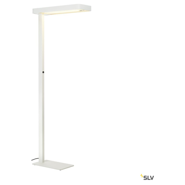 Worklight plus, lampadaire intérieur, blanc, led, 48w, 3000k, variable dali