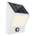 Solarino, applique extérieure solaire, blanc, led, 3,5w, 3000k, ip54, détecteur de mouvement, chiffres et lettres inclus