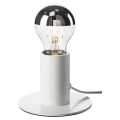 Fitu, lampe à poser intérieure, blanc, e27, 10w max