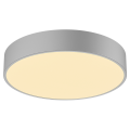 Medo 40 corona, applique et plafonnier intérieur, rond, gris argent, led, 30w, 3000k/4000k, variable triac