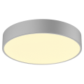 Medo 40 corona, applique et plafonnier intérieur, rond, gris argent, led, 30w, 3000k/4000k, variable triac