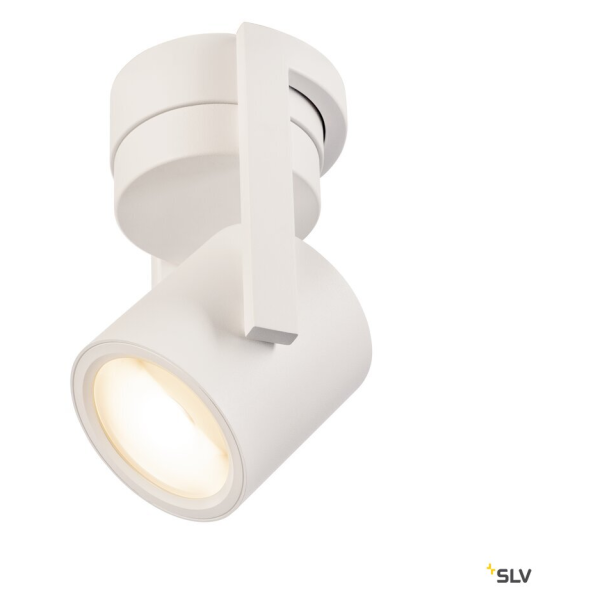 Oculus, applique et plafonnier intérieur, blanc, led, 10,5w, 2000-3000k, dim to warm