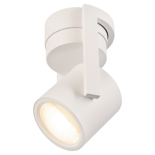 Oculus, applique et plafonnier intérieur, blanc, led, 10,5w, 2000-3000k, dim to warm