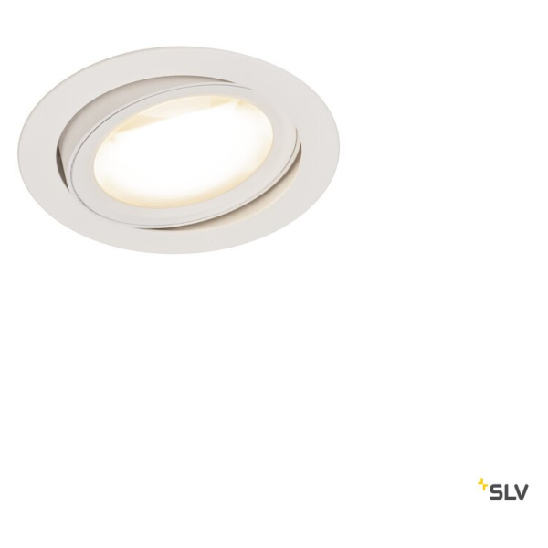 Oculus, encastré de plafond intérieur, blanc, led, 10,5w, 2000-3000k, dim to warm