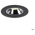 Numinos® gimble l, encastré de plafond intérieur, 20°, noir/chrome, led, 25,4w, 4000k