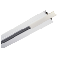 RAIL 1 ALL. ENCASTRE, COUVERCLE BLANC, 1M (2 PIECES)