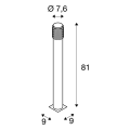 Big nails plus 80 borne, inox 304, e27, max. 23w, ip44