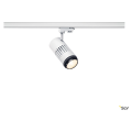 SLV by Declic STRUCTEC LED, spot, blanc, LED 35W 3000K, lentille ajustable 20-60°