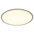 Panel 60, plafonnier intérieur, rond, gris argent, led, 42w, 3000k, variable triac