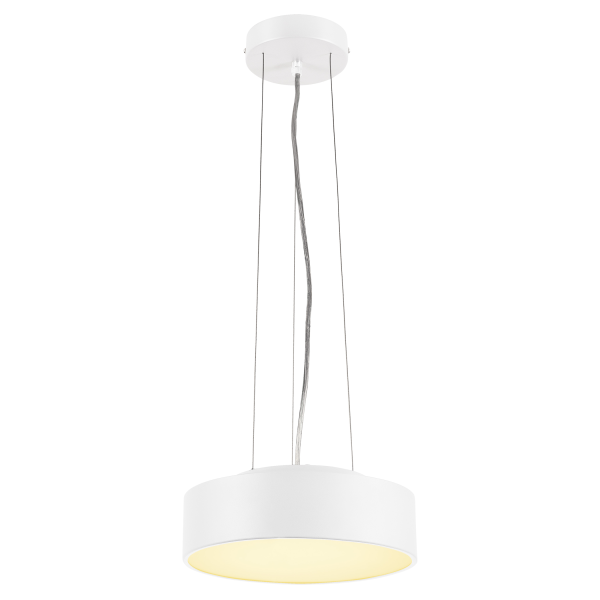 Medo 30, plafonnier intérieur, rond, blanc, led, 15w, 3000k, variable 1-10v