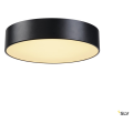 Medo 40, plafonnier intérieur, rond, noir, led, 29w, 3000k, variable 1-10v