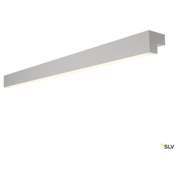 L-line 120, applique intérieure, argent mat, led, 18,5w, 3000k, ip44