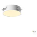 Medo 30, encastré de plafond intérieur, rond, sans collerette, blanc, led, 14w, 3000k/4000k