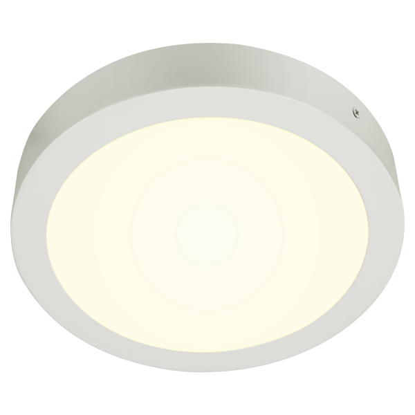 Senser 24, applique et plafonnier intérieur, rond, blanc, led, 15w, 4000k