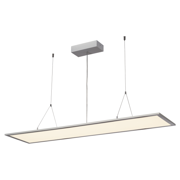 SLV by Declic I-PENDANT PRO PREMIUM LED suspension, 1195x295mm, gris argent, 2700K