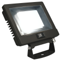 Spoodi 20, projecteur extérieur, noir, led, 30w, 4000k, ip65, détecteur de mouvements