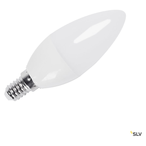 Lampe LED Blanc C35 6,5 W 2700 K E14 SLV by Declic – Variable