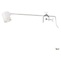 Anela, spot sur tige intérieur, blanc, led, 10w, 4000k, variable triac