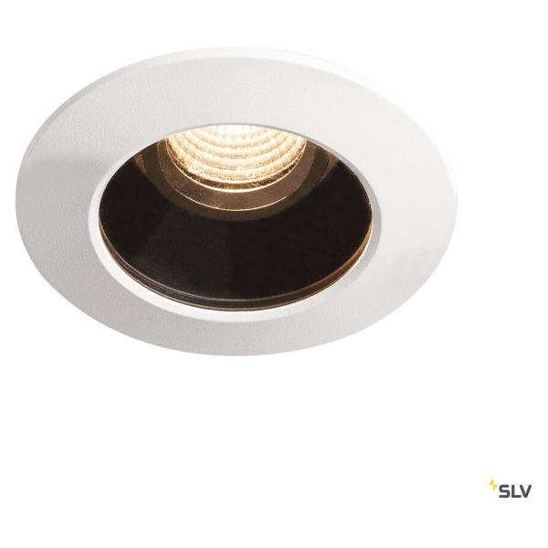 Varu, encastré de plafond intérieur/extérieur, blanc, led, 5w, 2700k, ip20/ip65, rt 2012