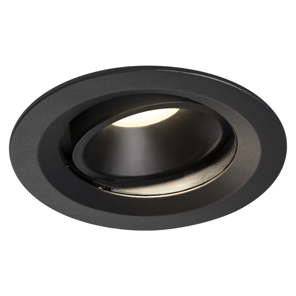 Numinos, encastré de plafond intérieur, 20°, noir, led, 4000k, orientable