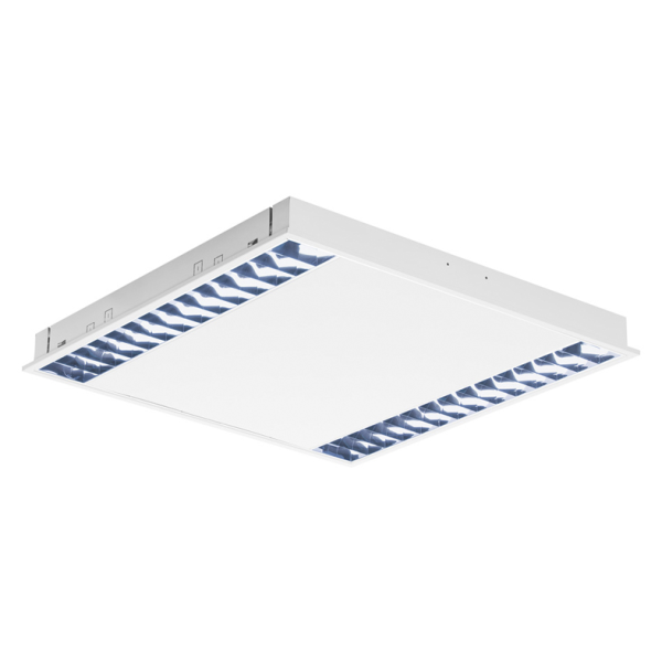 SLV by Declic RASTO, encastré pr plafond à dalles 60x60cm, 38W, 4000lm, 4000K, blanc