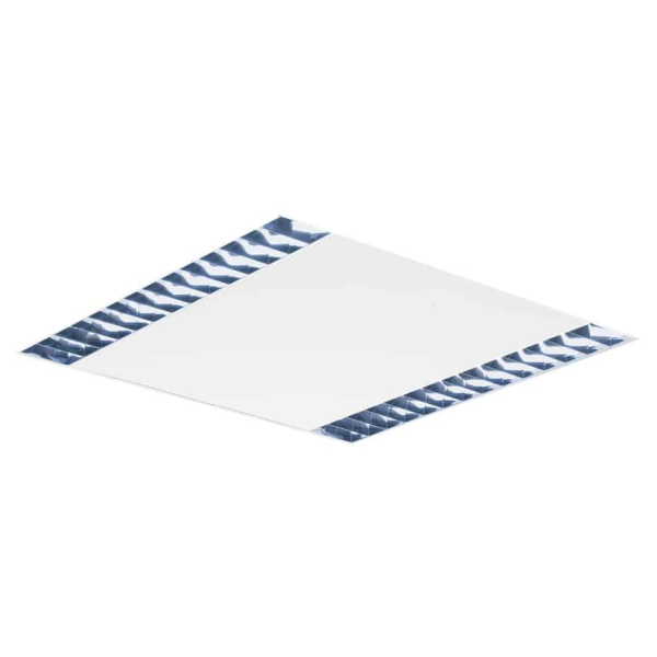 SLV by Declic RASTO, encastré pr plafond à dalles 60x60cm, 38W, 4000lm, 4000K, blanc