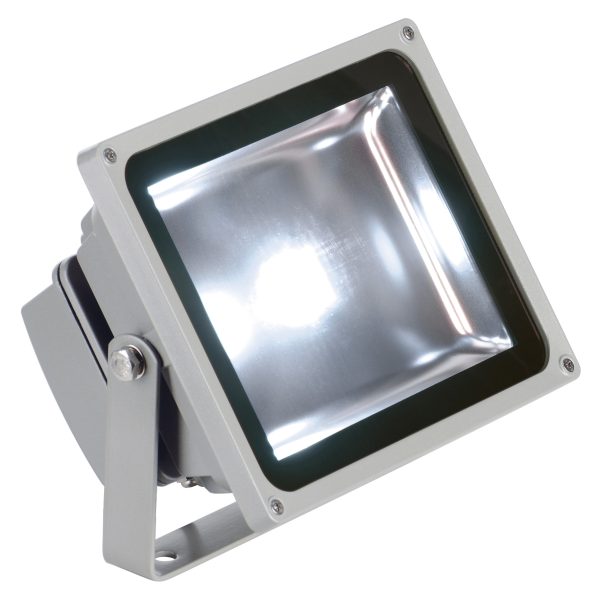 Outdoor beam 22, projecteur extérieur, gris argent, led, 32w, 5700k, ip65