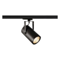 Euro spot track, spot pour rail 3 allumages, intérieur, 235mm, noir, led, 42w, 3