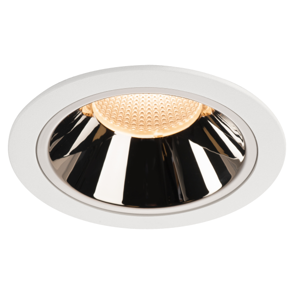 Numinos, encastré de plafond intérieur, 40°, blanc/chrome, led, 2700k