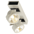 SLV by Declic KALU LED 2 applique/plafonnier, blanc/noir, LED 34W, 3000K, 60°