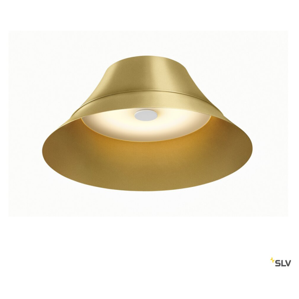 Bato 45, applique et plafonnier intérieur, laiton brossé, led, 30w, 2500k, variable triac