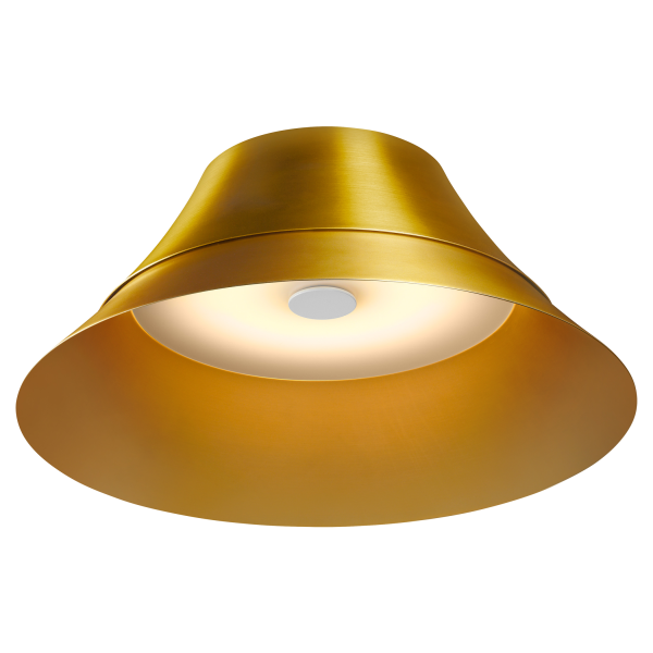 Bato 45, applique et plafonnier intérieur, laiton brossé, led, 30w, 2500k, variable triac