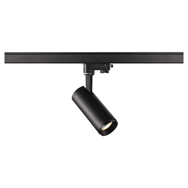 Numinos, spot pour rail 3 allumages, intérieur, 36°, noir, led, 10,42w, 3000k, variable triac