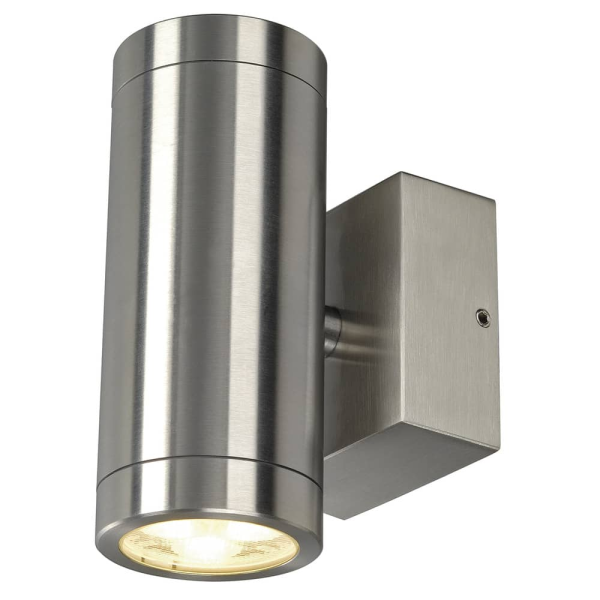 Astina led up/down. applique. inox 316. led 2x3w. 3000k. ip44