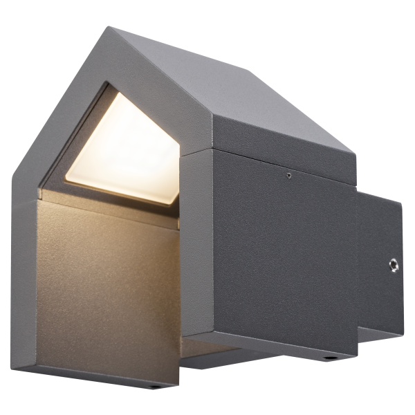 Rascali, applique extérieure, anthracite, led, 8w, 3000k, ip54