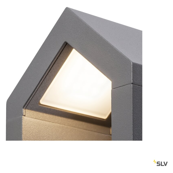 Rascali, applique extérieure, anthracite, led, 8w, 3000k, ip54