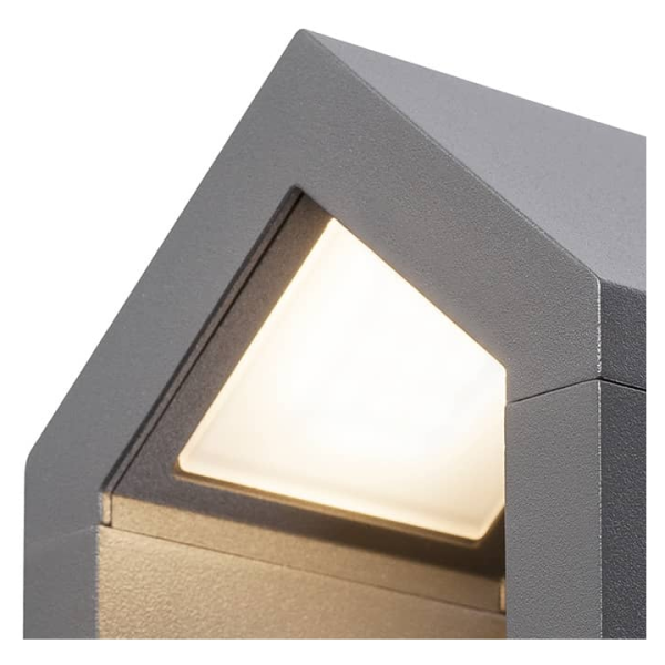 Rascali, applique extérieure, anthracite, led, 8w, 3000k, ip54