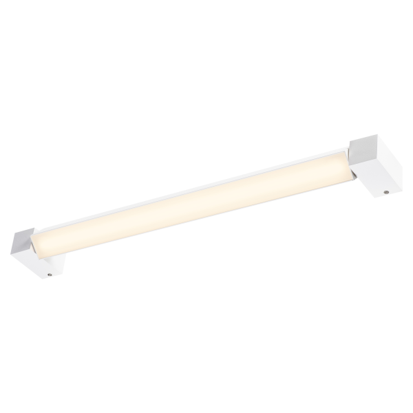 Long grill, applique et plafonnier intérieur, blanc, led, 20w, 3000k