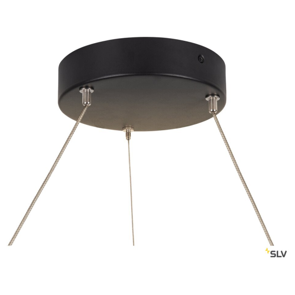 One 80, suspension intérieure, up/down, noir, led, 34w, 3000/4000k, interrupteur cct, variable dali