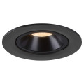 Numinos® gimble l, encastré de plafond intérieur, 55°, noir, led, 25,4w, 2700k