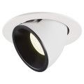 Numinos® gimble l, encastré de plafond intérieur, 20°, blanc/noir, led, 25,4w, 4000k