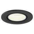 Numinos® gimble s, encastré de plafond intérieur, 40°, noir/blanc, led, 8,6w, 4000k