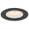 Numinos® gimble l, encastré de plafond intérieur, 55°, noir/blanc, led, 25,4w, 2700k